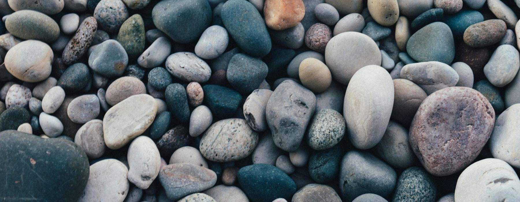 a pile of rocks