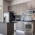 a kitchen with stainless steel appliances